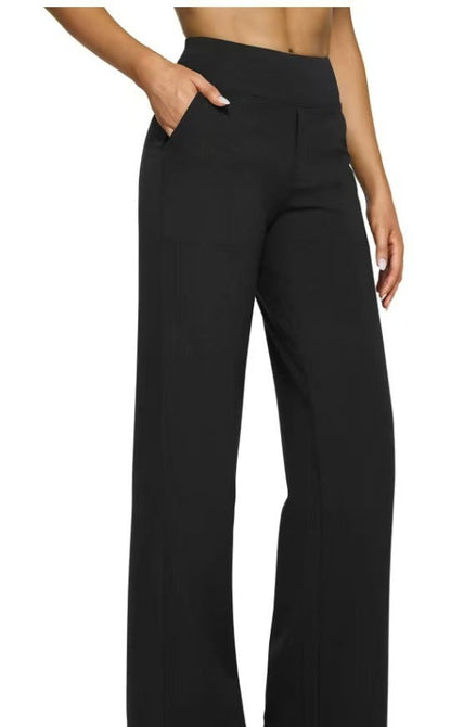 Dames Wijde Broek Hoge Taille Comfortabel Zittend