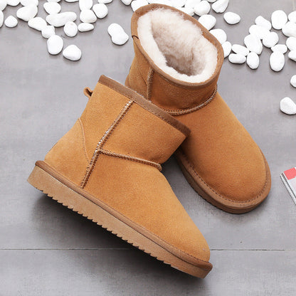 Dames Winterboots Fleece Gevoerd Warm en Waterdicht