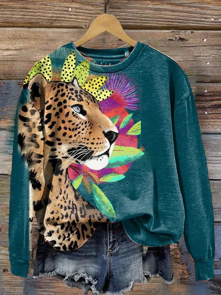 Dieren Trui met Leuke Motieven voor Dames - Mode Vibes