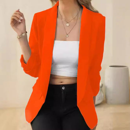 Dames Blazer Trendy Elegante Kantoorkleding