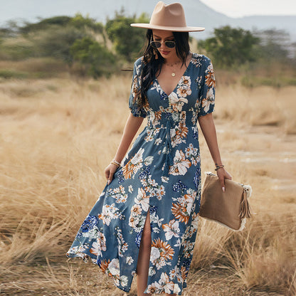 Zomerjurk Luchtige Maxi Jurk Ismay