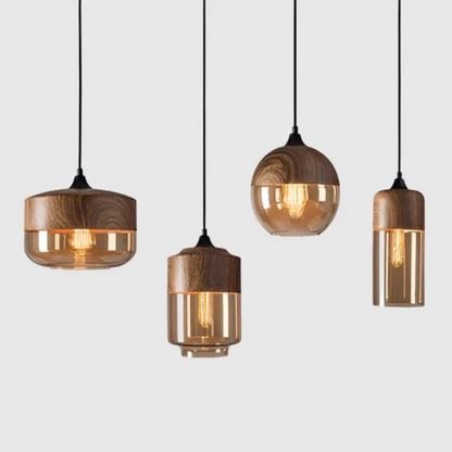 Houten Plafondlamp Noordse Stijl Modern Scandinavisch Design