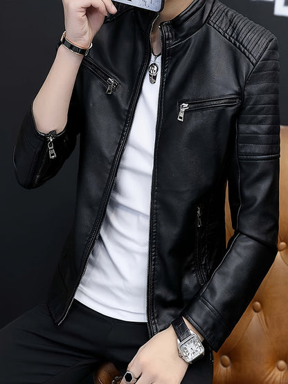 Paolo | Giacca in pelle elegante