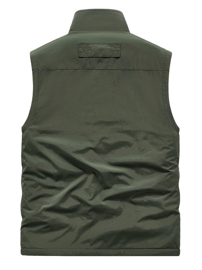 Emiliano | Cardigan reversibile senza maniche