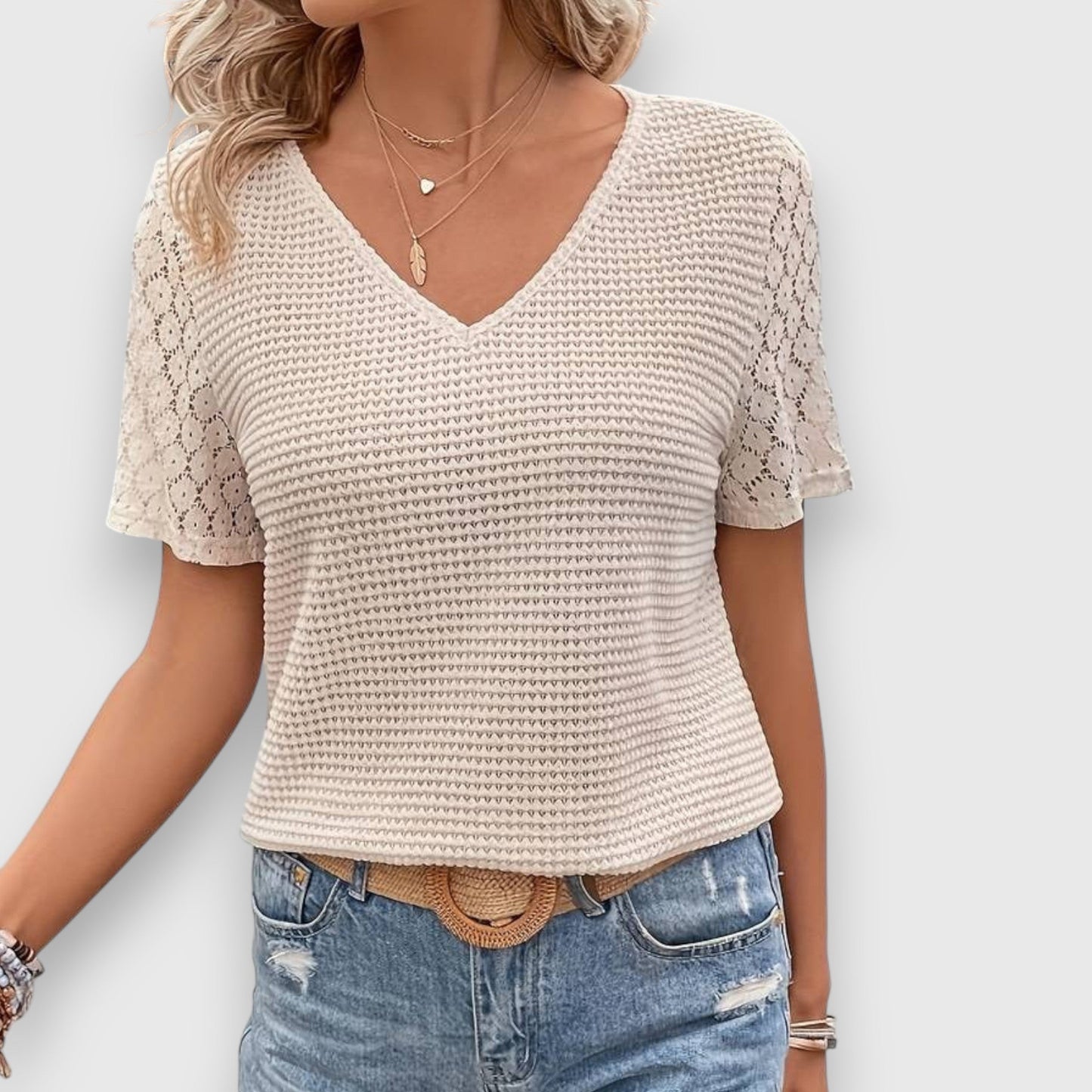 Dames Blouse Lichtgewicht Zomerse Pasvorm