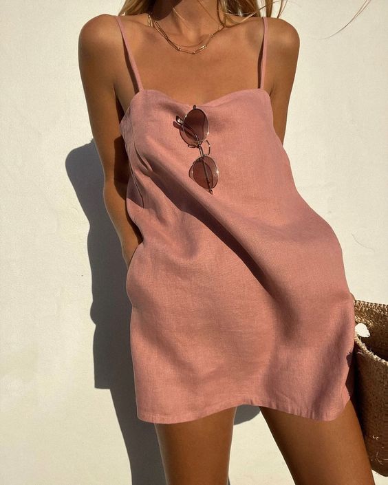 Jurk Mini Zomerjurk met Bandjes