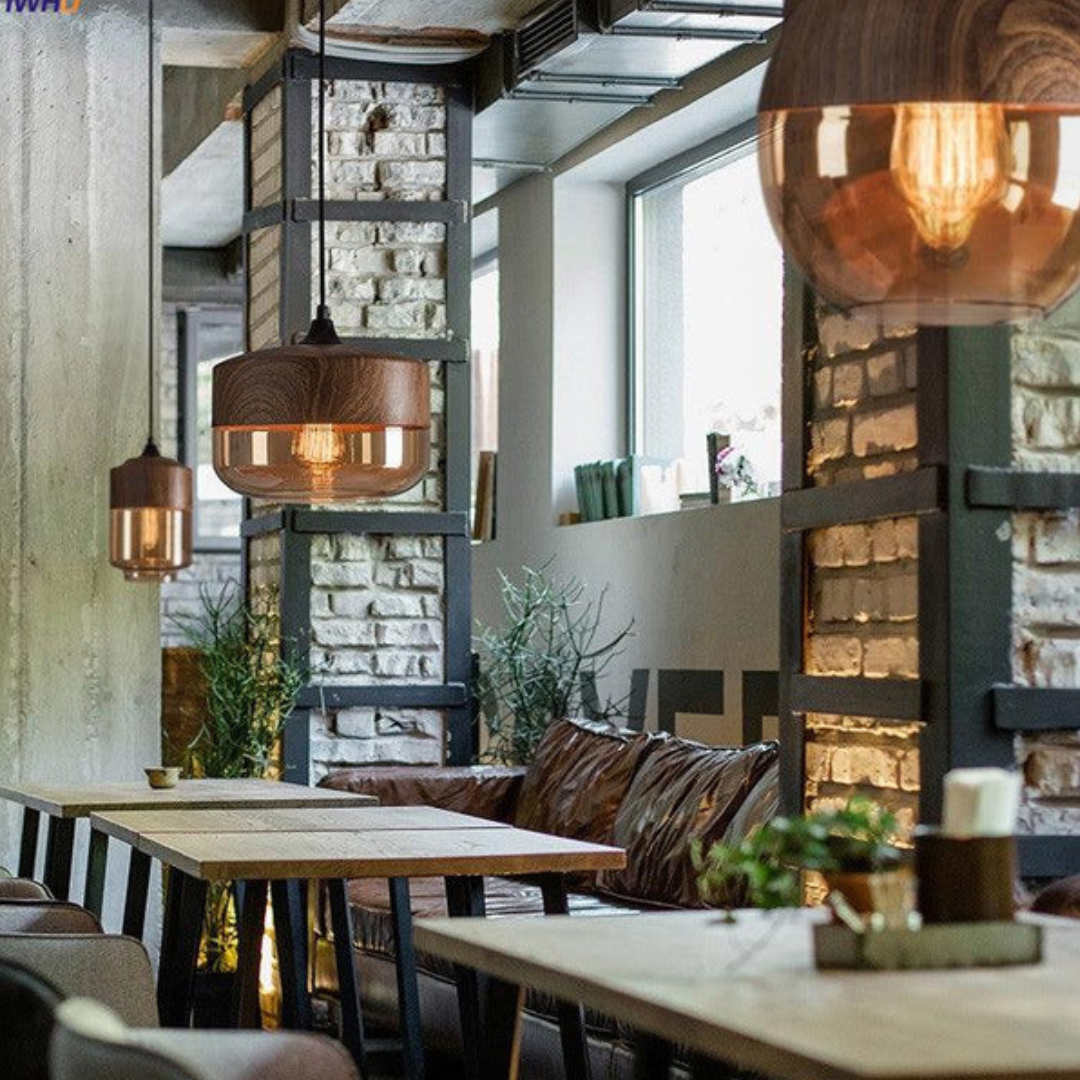 Houten Plafondlamp Noordse Stijl Modern Scandinavisch Design