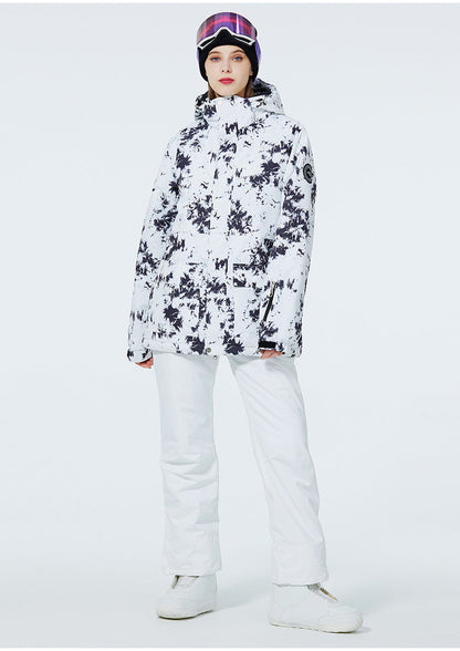 Dames Ski Overall Set Waterdicht Warm Trendy