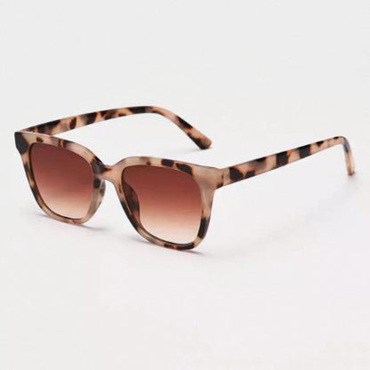 Dames Zonnebril Klein Vierkant Montuur Trendy Stijl