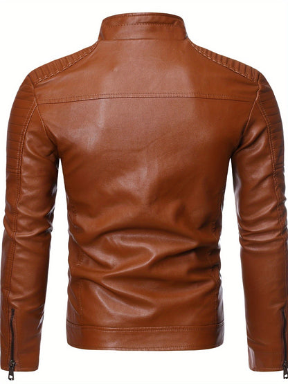 Paolo | Giacca in pelle elegante