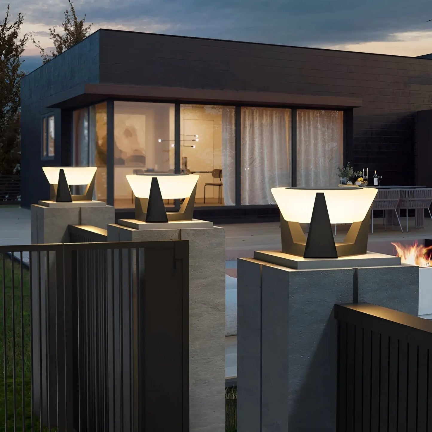 Solar Tuinlamp Zen Stijl Luxe LED Verlichting - Mode Vibes