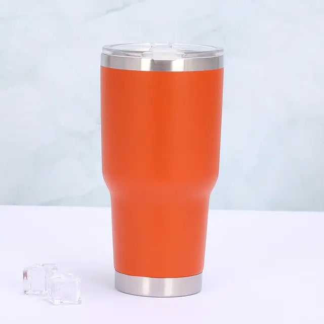 Thermosbeker met Schuifdeksel Isolatie Becher
