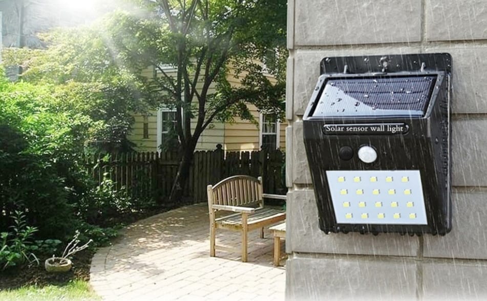 Zonne-Energie LED Buitenlampen Set van 5