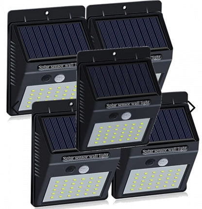 Zonne-Energie LED Buitenlampen Set van 5 - Mode Vibes