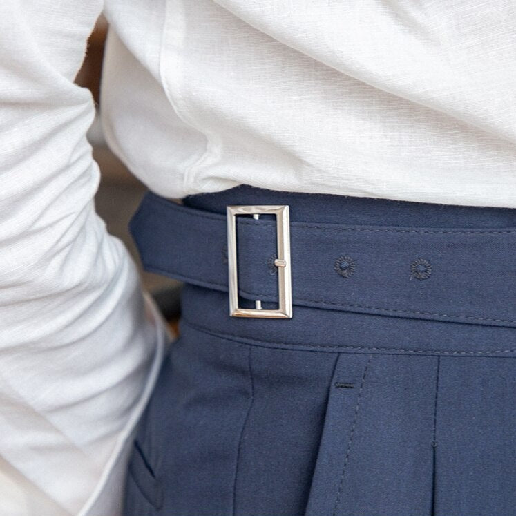 Heren Broek Casual met Gesp voor Dagelijks Gebruik