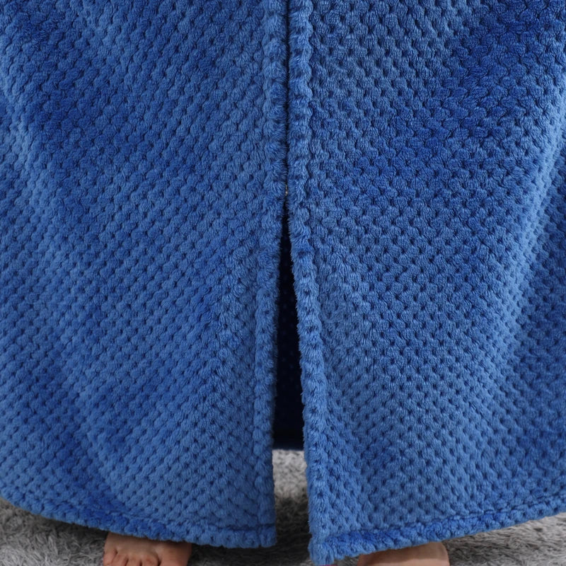 Luxe Fleece Badjas Zacht en Warm voor Dames en Heren