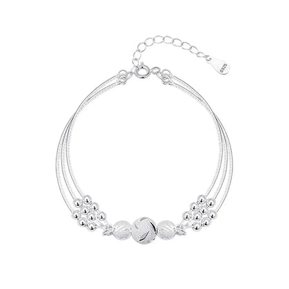 Parel Armband Zilver Met Meerdere Parels