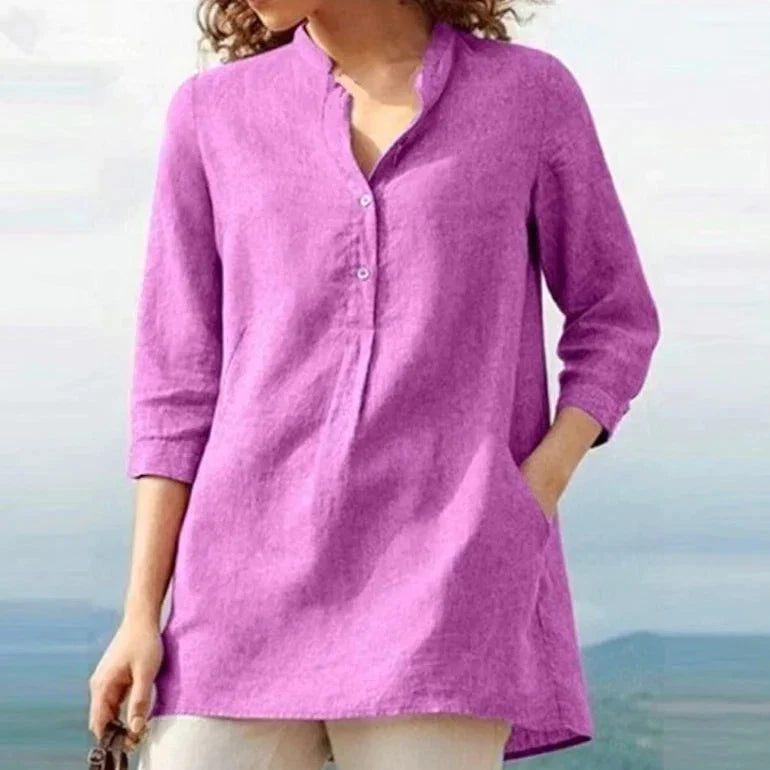 Dames Blouse Comfortabel voor Elke Gelegenheid