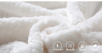 Luxe Fleece Badjas Zacht en Warm voor Dames en Heren