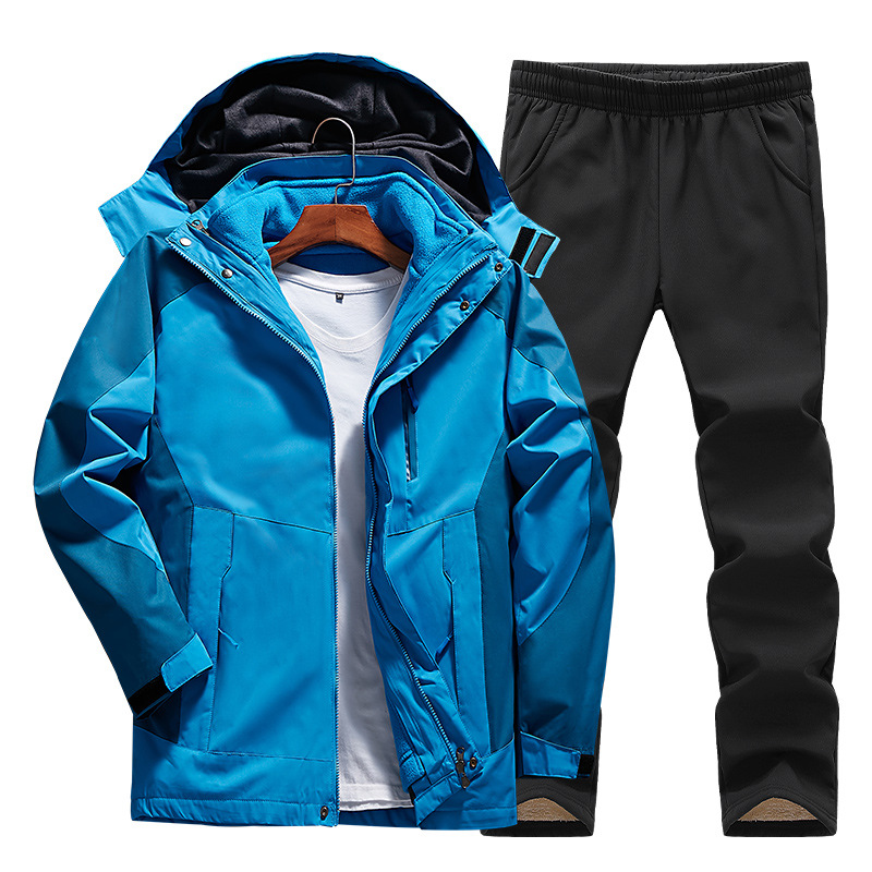 3-in-1 Outdoor Set voor Dames – Wind- & Waterdicht met Afneembare Fleecejas