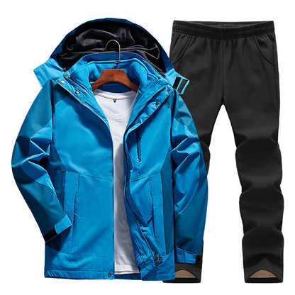 3-in-1 Outdoor Set voor Dames – Wind- & Waterdicht met Afneembare Fleecejas