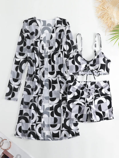 Trendy Bikini Set 3-Delig voor Vrouw