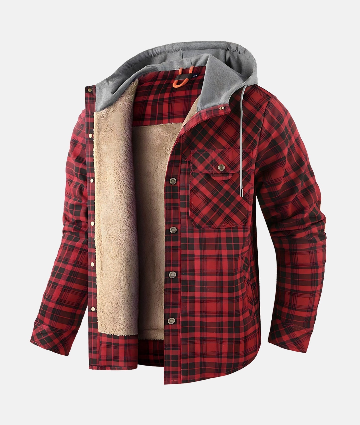 Geruite Flanellen Herenjas – Casual & Modern voor de Winter