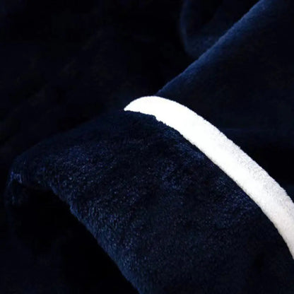 Zachte Flanellen Badjas voor Mannen Comfortabel Warm