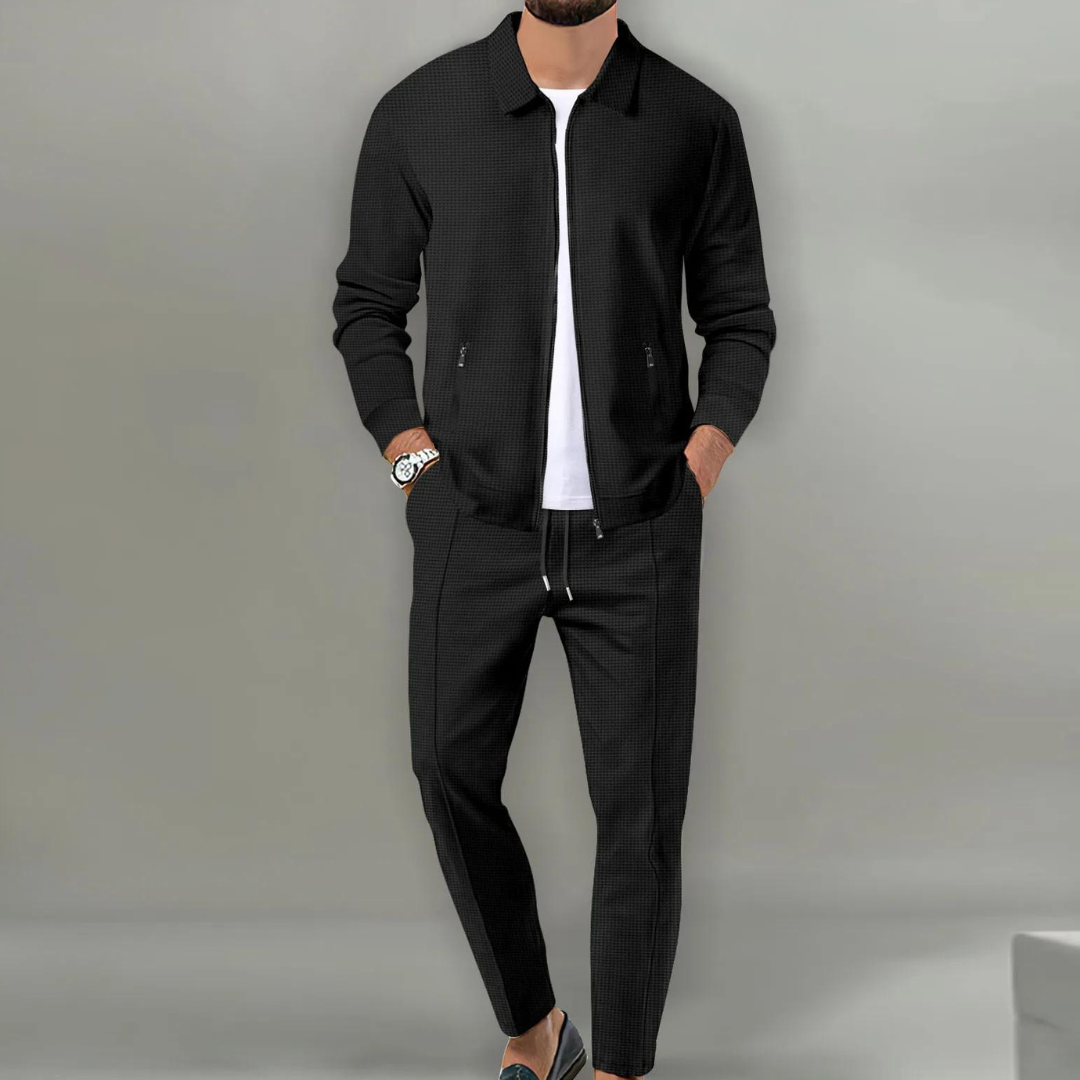 Ayden™ Klassieke Heren Cardigan Complete Set