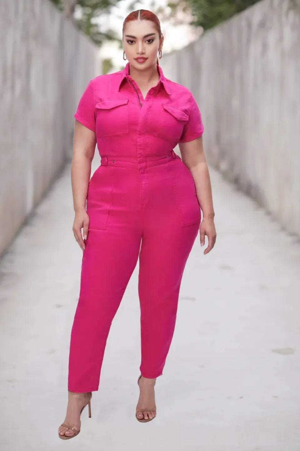 Plus Size Jumpsuit Stijlvol en Casual voor Dames - Mode Vibes