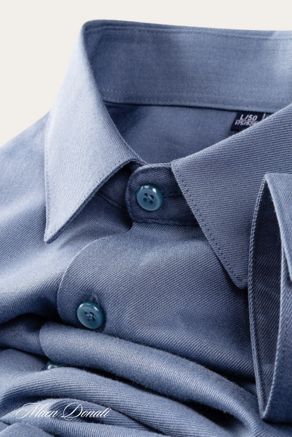 Mannen Overhemd Slim Fit Stijlvol Klassiek