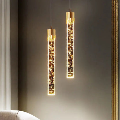 Glas Hanglamp Cilindervorm Modern Design Lustreau
