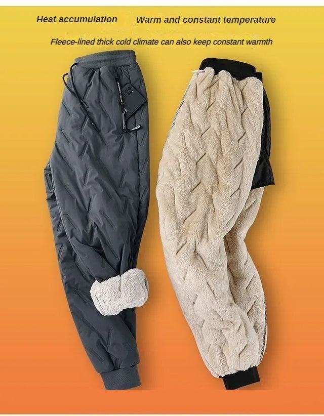 Plus Size Fleece Joggingbroek Zacht Warm Winter
