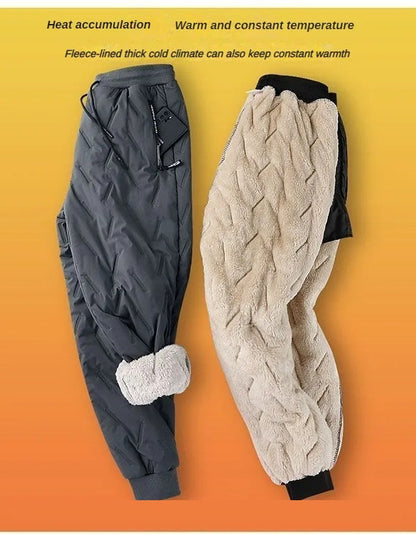 Plus Size Fleece Joggingbroek Zacht Warm Winter