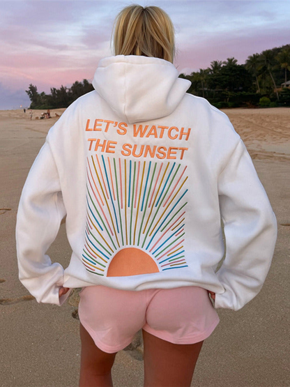 Unisex Hoodie Katoen Comfortabele Pasvorm - Mode Vibes
