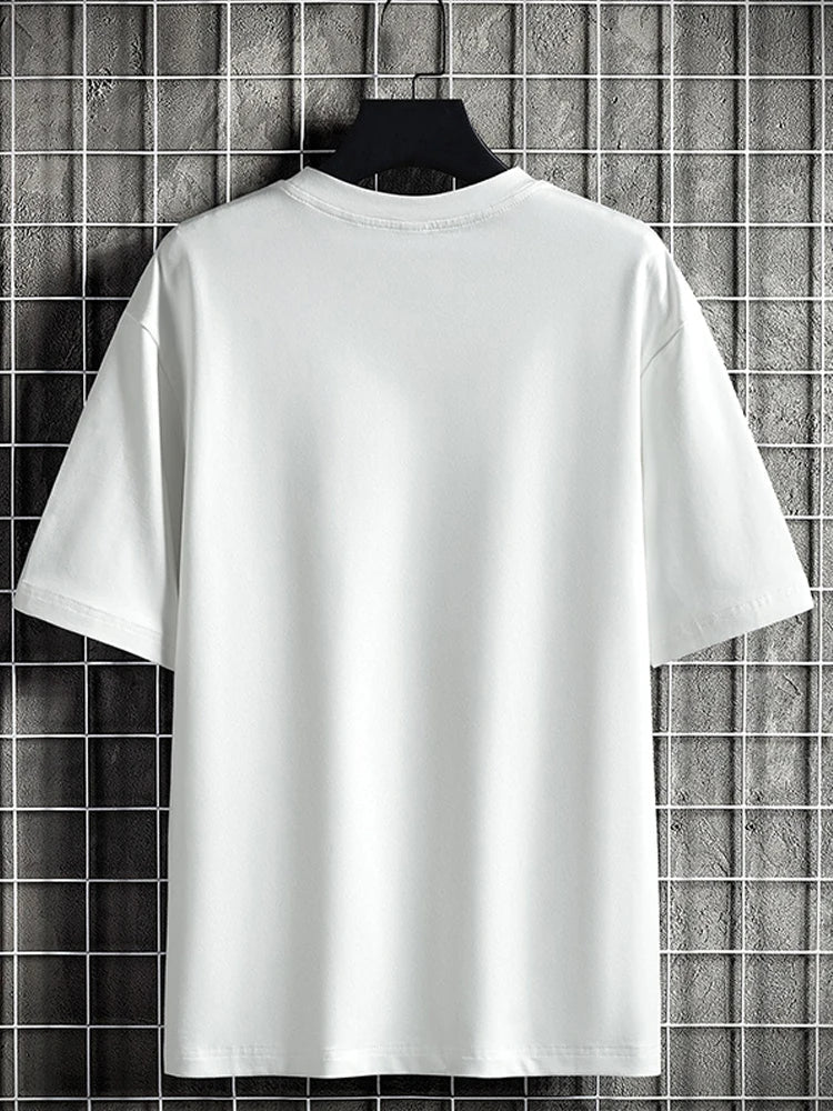 Plus Size T-Shirt Urban Trendy voor Mannen