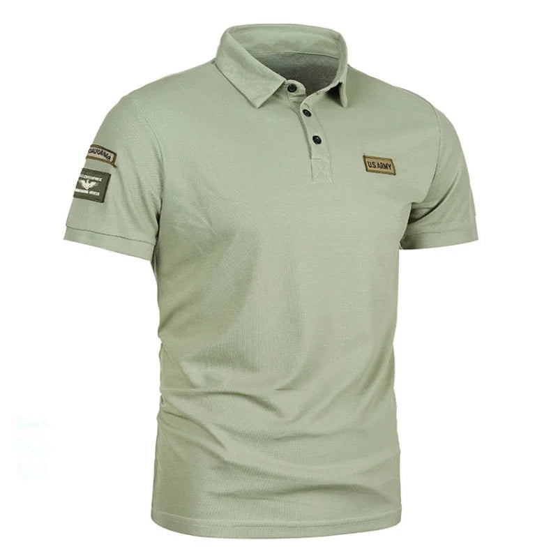 Plus Size Polo Shirt Casual Trendy Heren