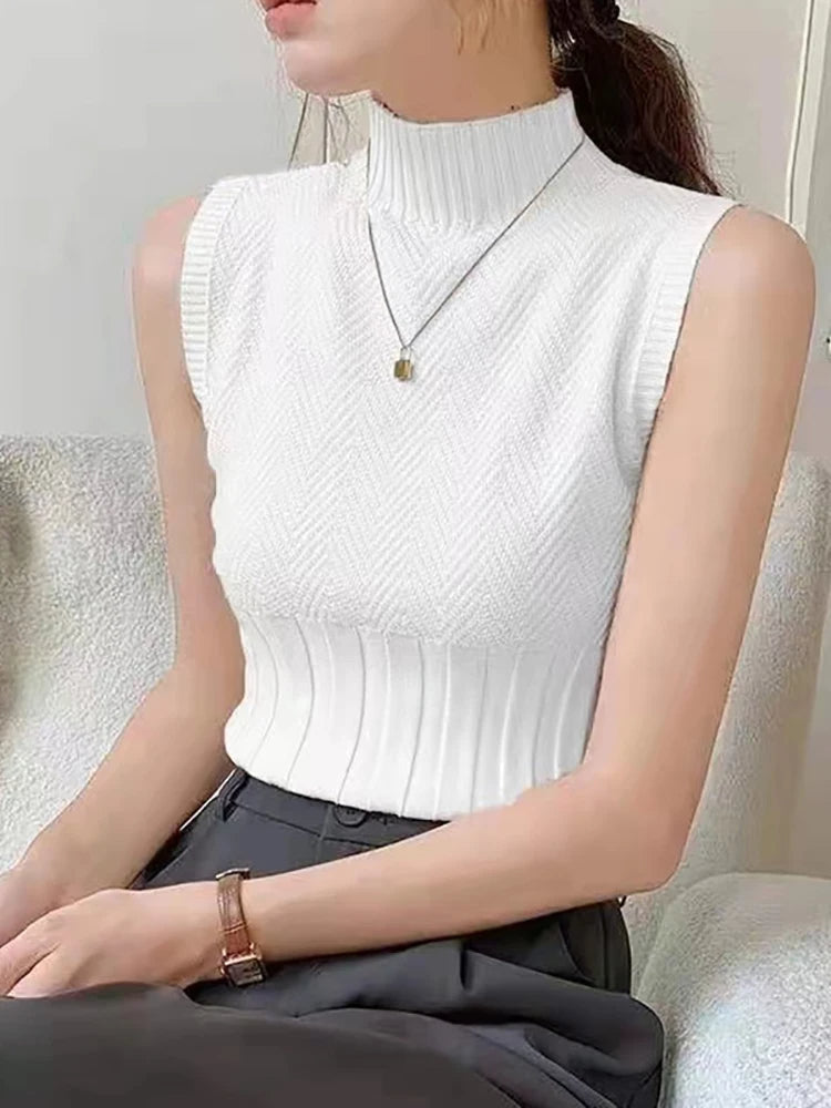 Gebreide Casual Top voor Vrouw