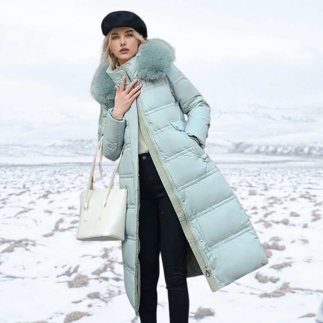 Warme Faux Fur Winterjas voor Dames