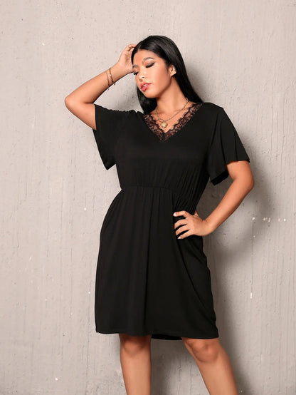 Plus-Size Jurk Donna Trendy en Glamoureus
