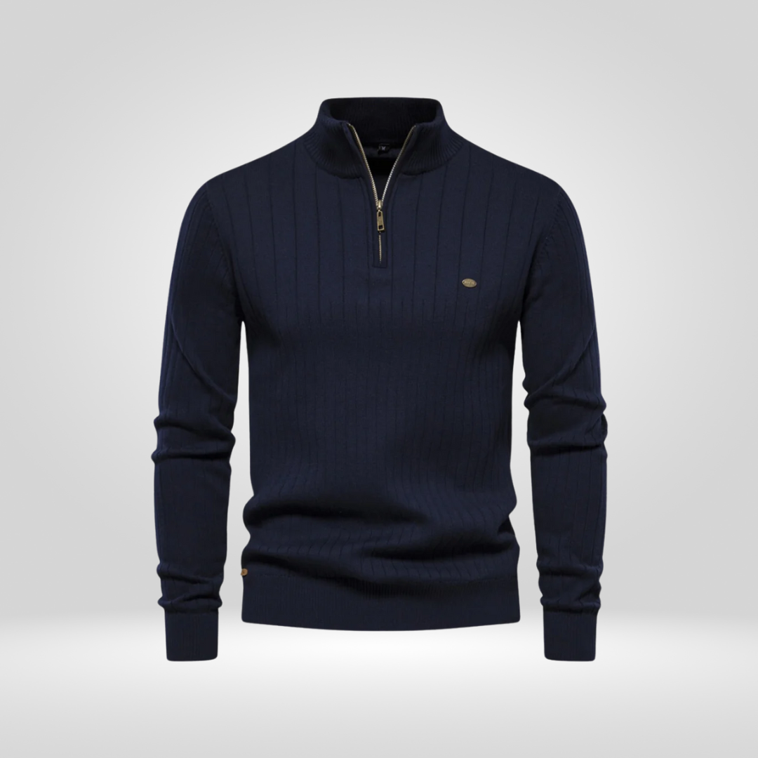 Half-Zip Trui Modieuze Zip-Up voor Dames en Heren