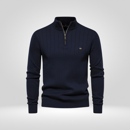 Half-Zip Trui Modieuze Zip-Up voor Dames en Heren
