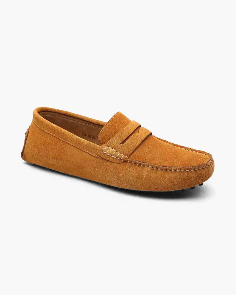 Suède Mokassin Heren Schoen Slip On Comfortabel Leer