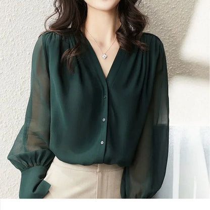 Vrouwelijke Casual Blouse Yara Mode Stijlvol
