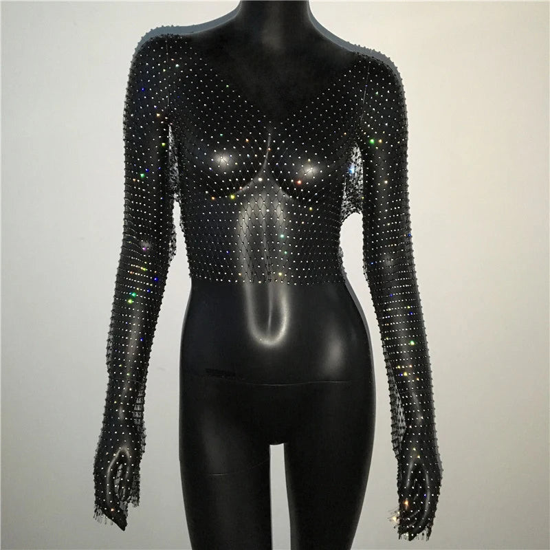 Vrouwelijke Top Sexy Opvallend Mode Blouse