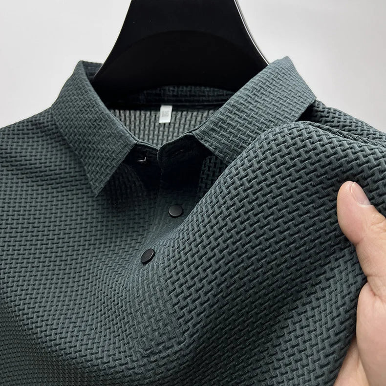 Theo Poloshirt Ademend en Casual voor Mannen