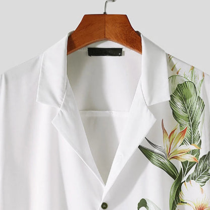 Casual Overhemd voor Mannen Zomerse Stijl