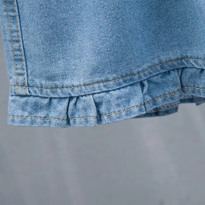 Plus Size Short Broek Trendy Denim Dames