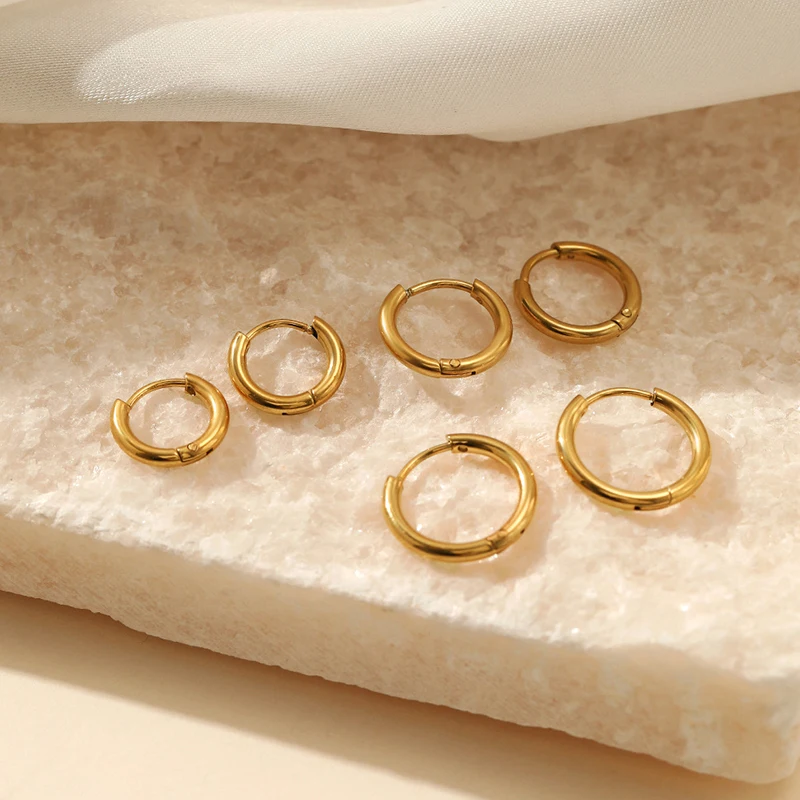 Elegante Hoepel Oorbellen Zilver Sophia