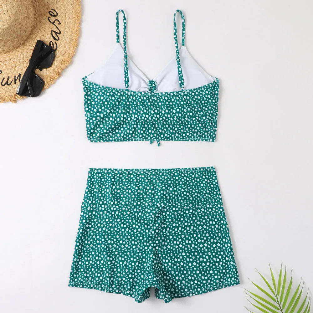Flower Power Bikini Bloemendesign Trendy damesbadmode